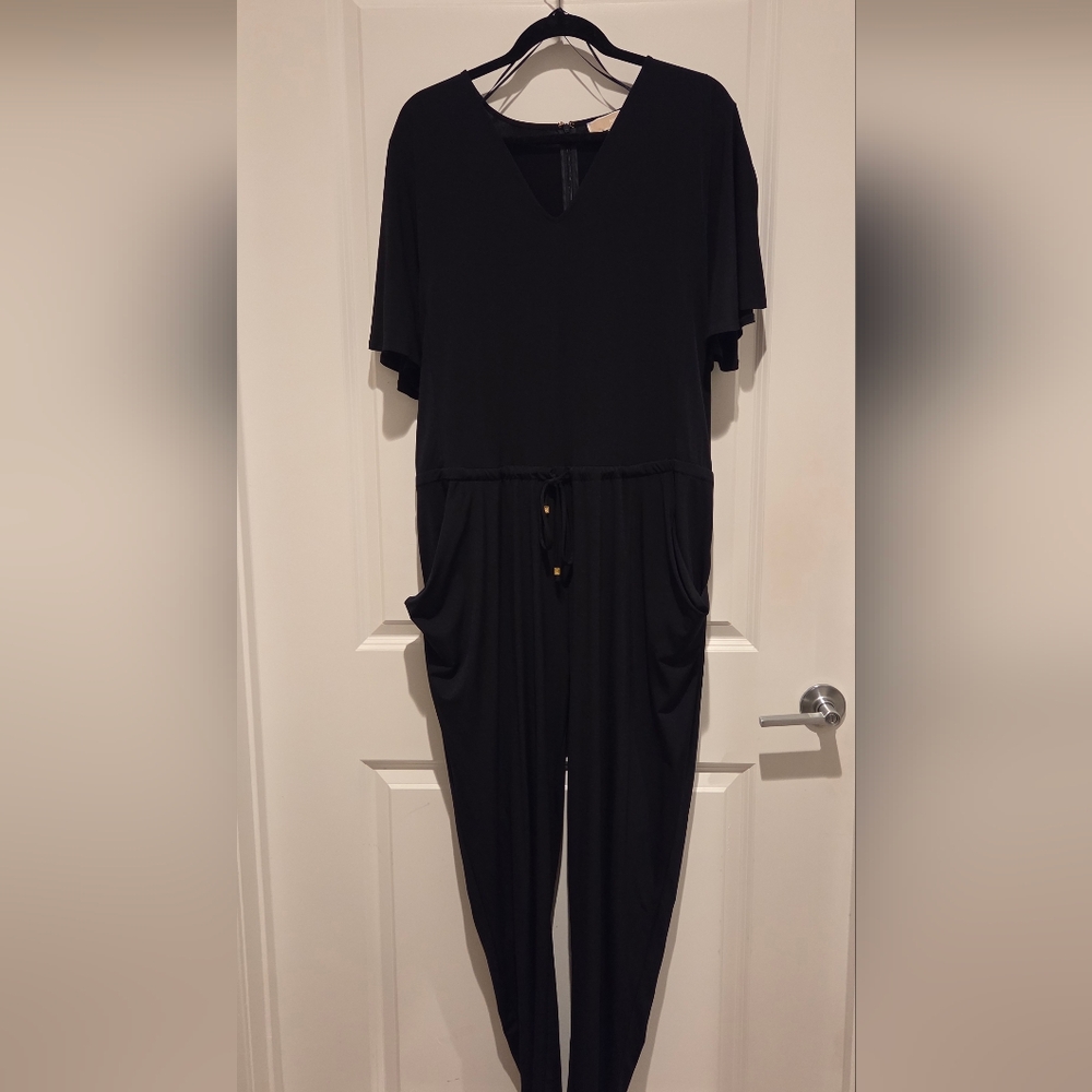 Michael Kors Navy Dressy Jumpsuit